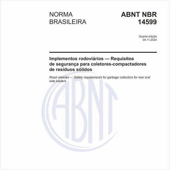 Implementos rodoviários - Requisitos de segurança para coletores-compactadores de resíduos sólidos