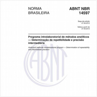 NBR14597 de 08/2012
