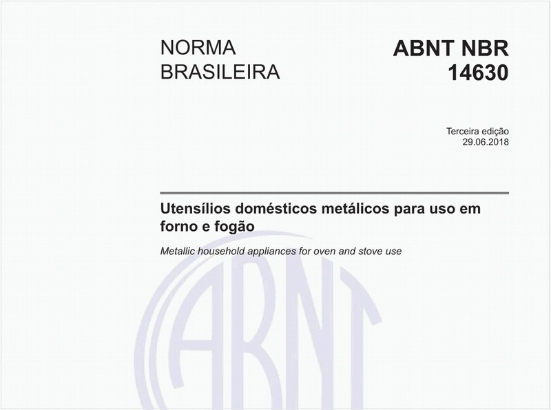 Utensílios domésticos metálicos para uso em forno e fogão