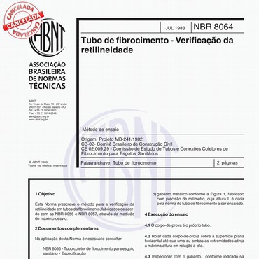 NBR8064 de 07/1983