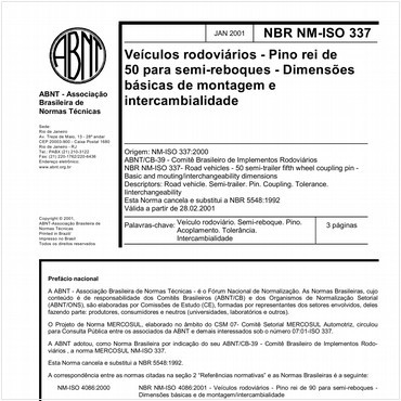 NBRNM-ISO337 de 01/2001