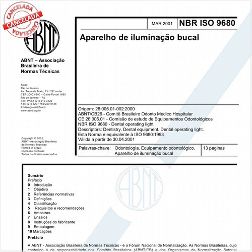 Aparelho de iluminação bucal