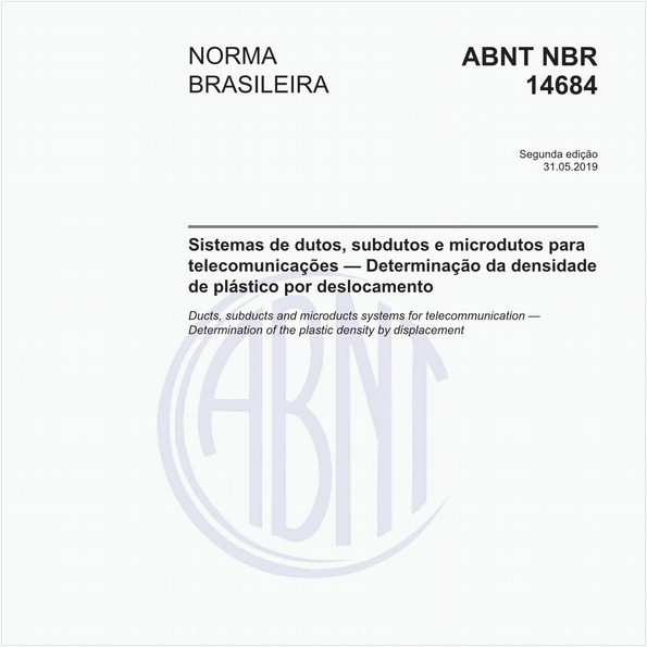NBR14684 de 05/2019