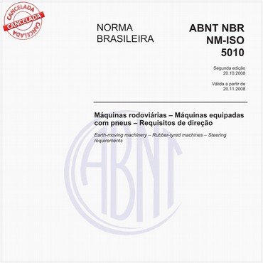 NBRNM-ISO5010 de 10/2008