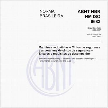 NBRNM-ISO6683 de 06/2007