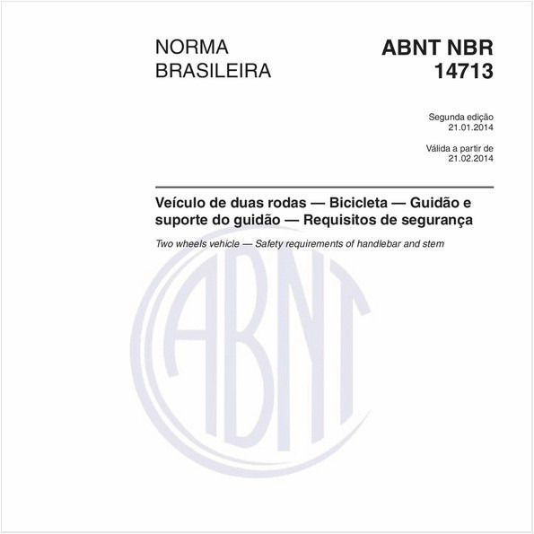 Veículo de duas rodas — Bicicleta — Guidão e suporte do guidão — Requisitos de segurança