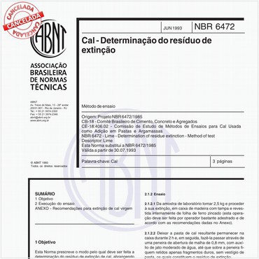 NBR6472 de 06/1993