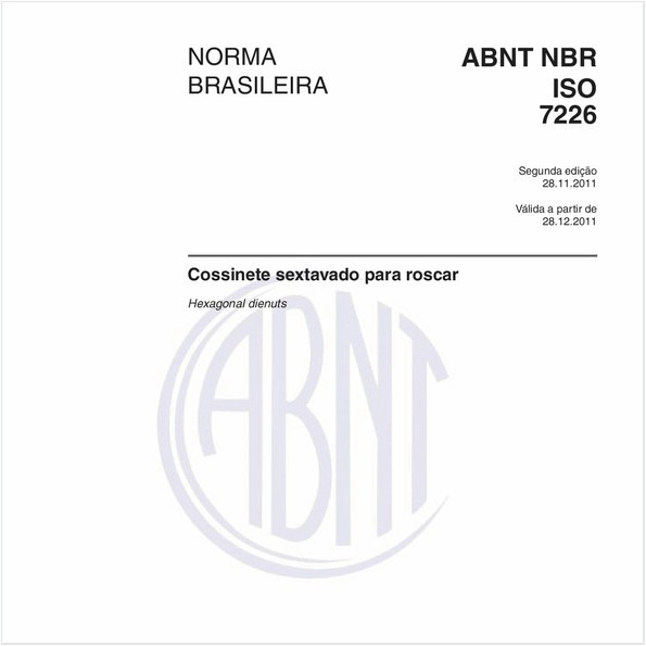 Cossinete sextavado para roscar