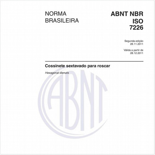 Cossinete sextavado para roscar
