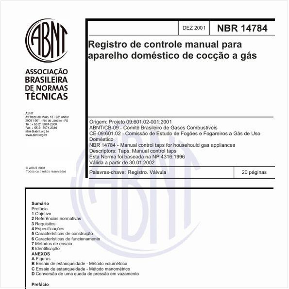 Registro de controle manual para aparelho doméstico de cocção a gás