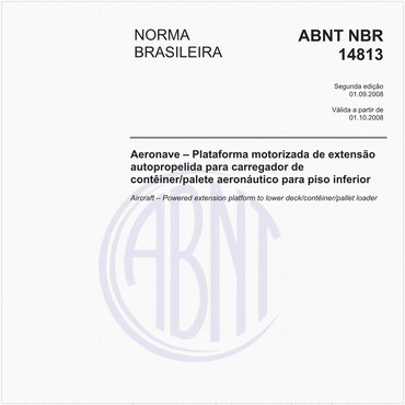 NBR14813 de 09/2008