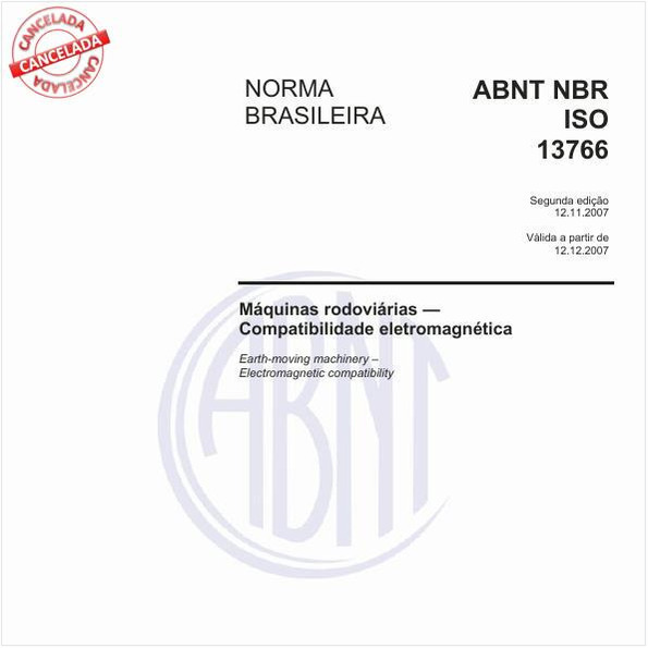 Máquinas rodoviárias - Compatibilidade eletromagnética