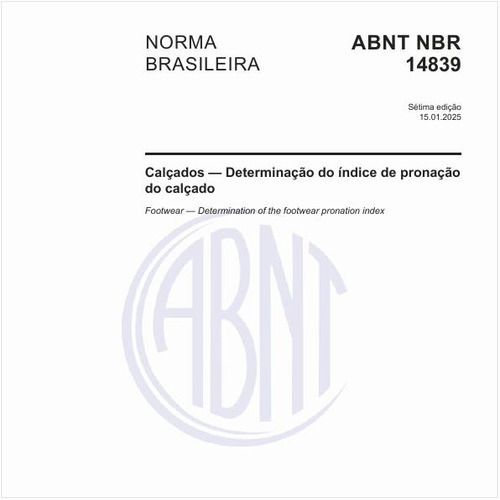 Calçados — Determinação do índice de pronação do calçado