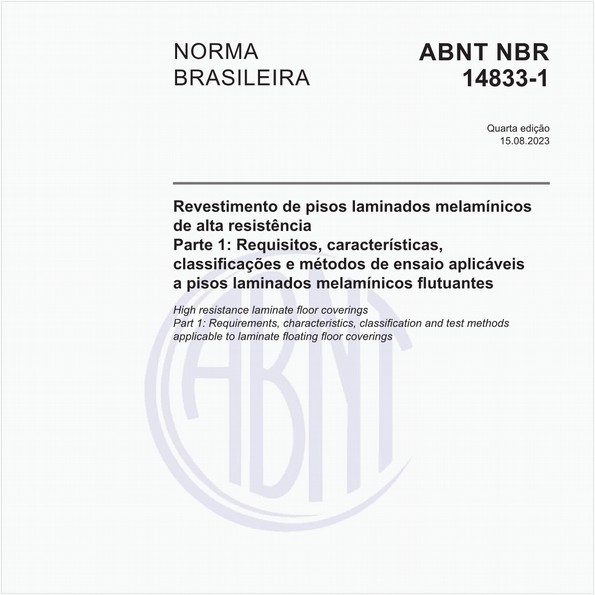 NBR14833-1 de 03/2014