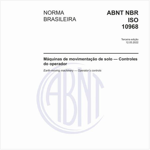 Máquinas de movimentação de solo - Controles do operador