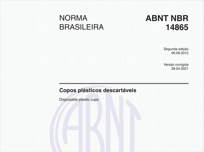 Copos plásticos descartáveis