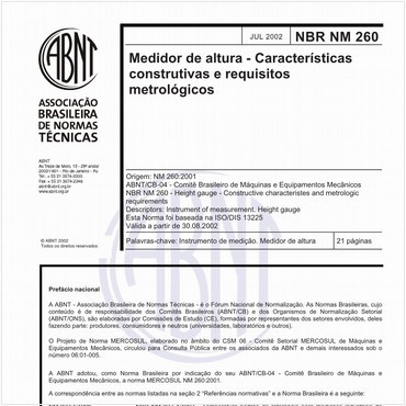 NBRNM260 de 07/2002