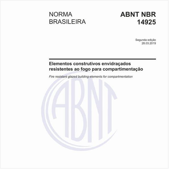 Elementos construtivos envidraçados resistentes ao fogo para compartimentação