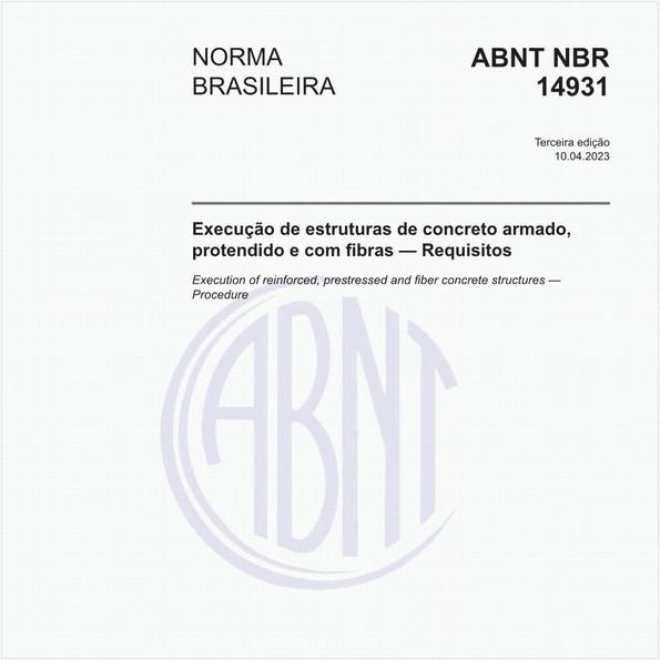 NBR14931 de 04/2004