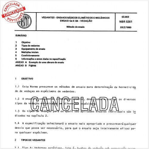 Ensaios de ambiente e de resistência mecânica para componentes e equipamentos eletrônicos - Ensaio Qa e Qb: Vedação