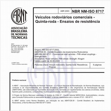 NBRNM-ISO8717 de 04/2003