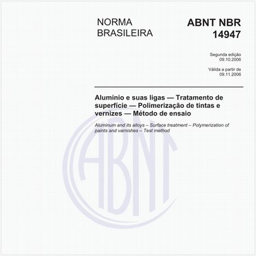 NBR14947 de 10/2006