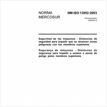 NM-ISO13852 de 05/2003