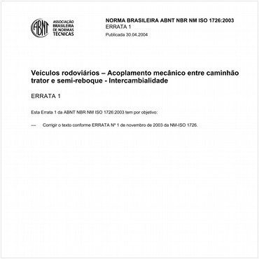 NBRNM-ISO1726 de 06/2003