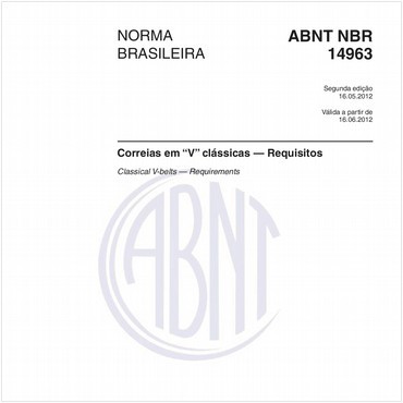 NBR14963 de 05/2012