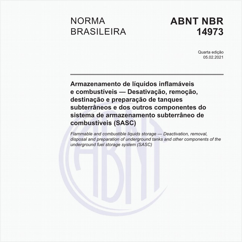 Target Normas: ABNT NBR 13782 NBR13782 Posto de serviço Sistemas