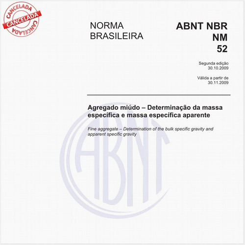 Agregado miúdo - Determinação de massa específica e massa específica aparente