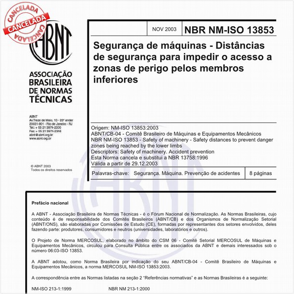 NBRNM-ISO13853 de 03/2021