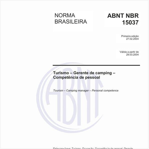 Turismo - Gerente de camping - Competência de pessoal