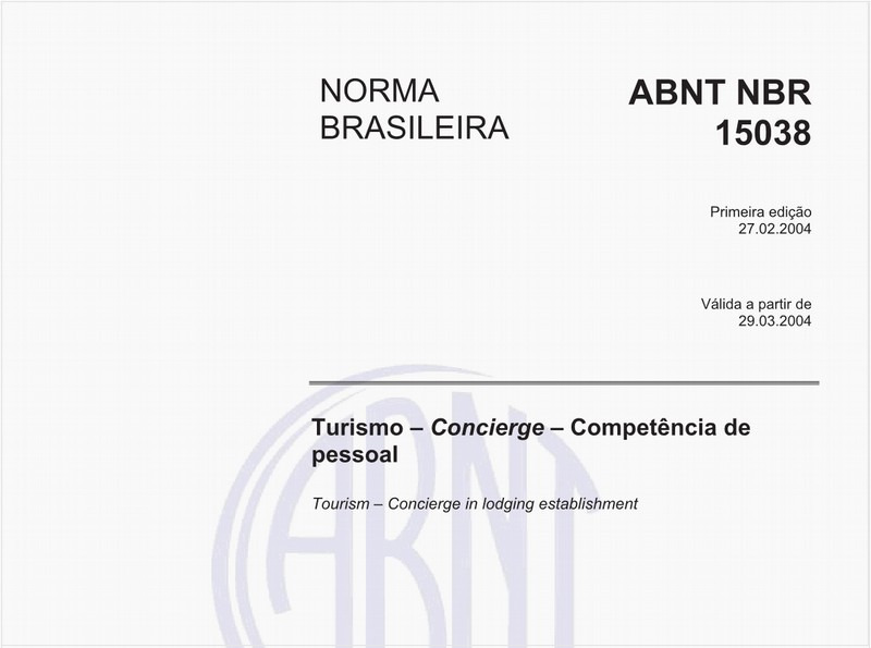 Turismo - Concierge - Competência de pessoal