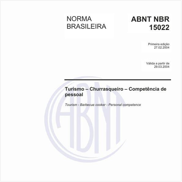 Turismo - Churrasqueiro - Competência de pessoal