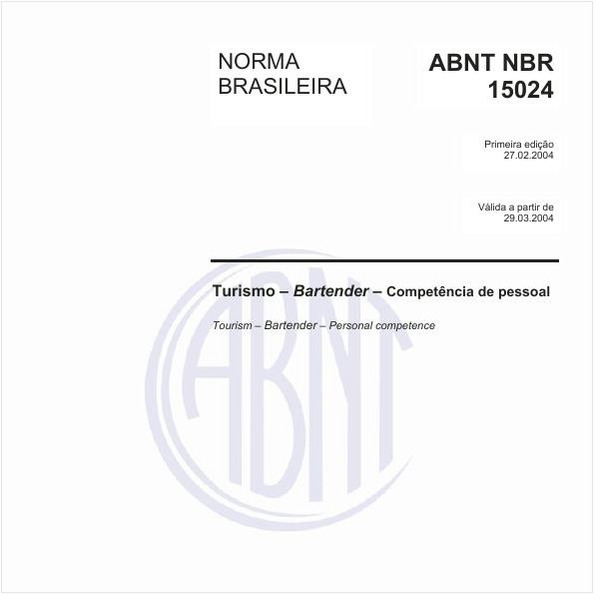 Turismo - Bartender - Competência de pessoal