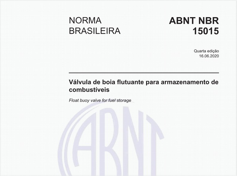 Válvula de boia flutuante para armazenamento de combustíveis