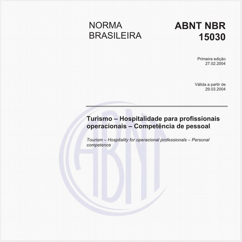 Turismo - Hospitalidade para profissionais operacionais - Competência de pessoal