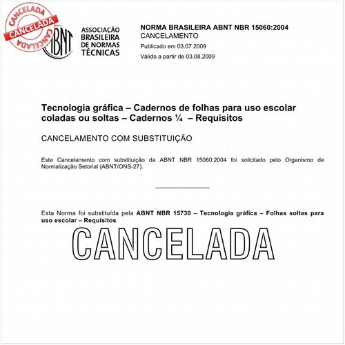 Tecnologia gráfica - Cadernos de folhas para uso escolar coladas ou soltas - Cadernos 1/4 - Requisitos