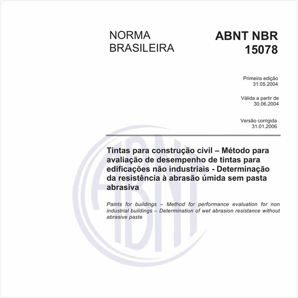 NBR15078 de 05/2004