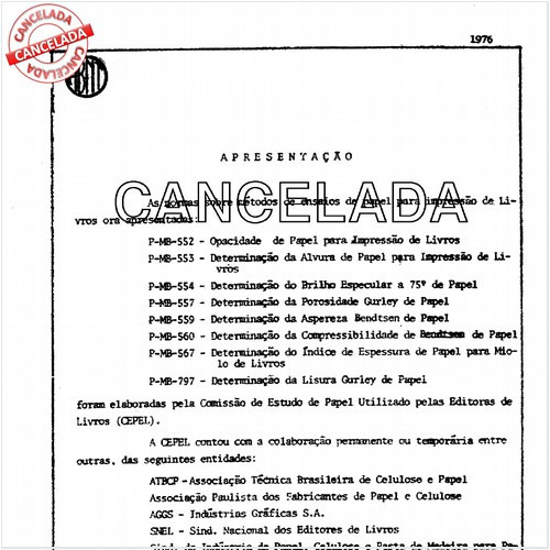 Papel para impressão de livros - Determinação da opacidade