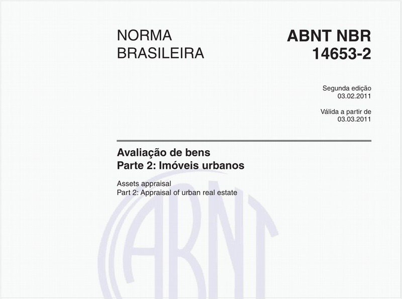 Avaliação de bens - Parte 2: Imóveis urbanos