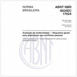 NBRISO/IEC17024
