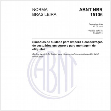 NBR15106 de 08/2014