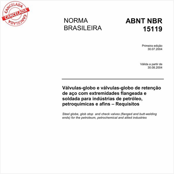 NBR15119 de 08/2014