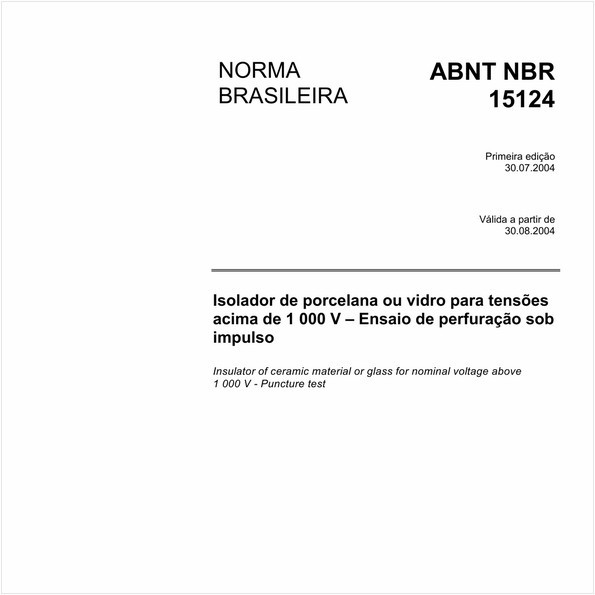 NBR15124 de 07/2004