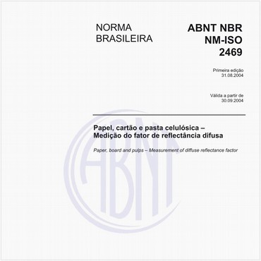 NBRNM-ISO2469 de 08/2004