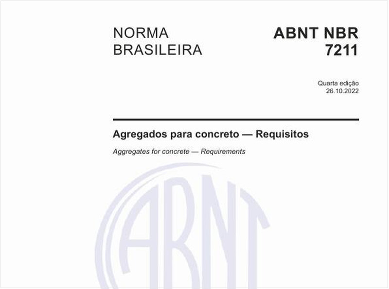 Agregados para concreto - Requisitos