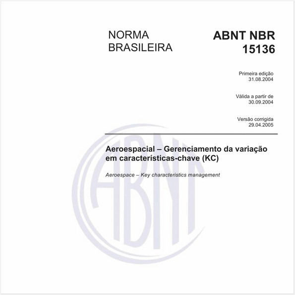 Aeroespacial - Gerenciamento da variação em características-chave (KC)