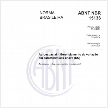 NBR15136 de 08/2004
